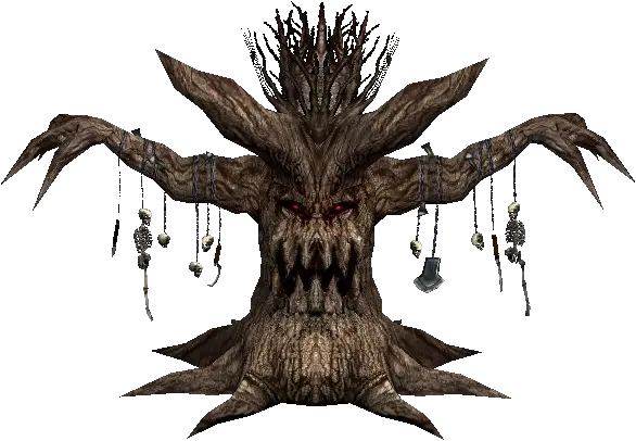 Rotting tree